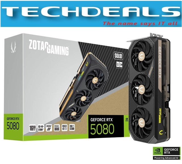 Zotac RTX5080 Solid OC 16GB GDDR7