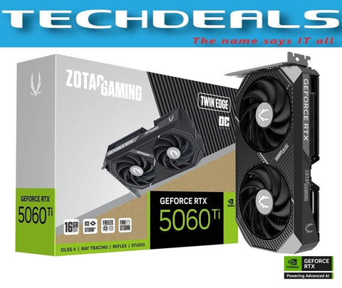 Zotac RTX5060Ti Twin Edge OC 16GB GDDR7