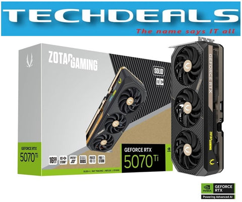 Zotac RTX5070Ti SOLID OC 16GB GDDR7