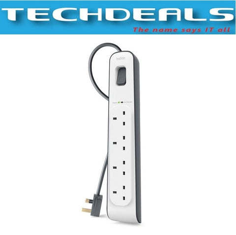 Belkin BSV400af2M 4-Outlet Surge Protection Strip 2M