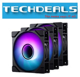 Phanteks M25 G2 120mm, PWM fan, DRGB, Black, 3pack