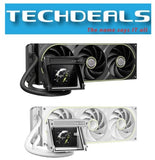 TRYX HOLO ARGB 360mm Holographic AIO Liquid Cooler - Black | White