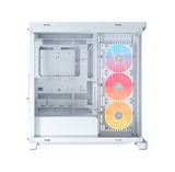 CORSAIR FRAME 4500X LX-R RGB LINK Panoramic Glass Mid-Tower PC Case, White