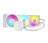 CORSAIR iCUE LINK TITAN 360 RX RGB Liquid CPU Cooler with RX120 RGB fans - White