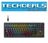 CORSAIR K70 CORE TKL RGB Mechanical Gaming Keyboard - CORSAIR MLX Red v2 Linear Switches