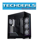 Phanteks NV Series NV5S ATX Case, Tempered Glass , 4x 120mm M25 Fans DRGB - Black