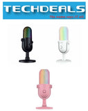 Razer Seiren V3 Chroma - RGB USB Microphone with Tap-to-Mute Black | White | Quartz