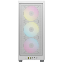 Corsair iCUE 2000D RGB Airflow Mini-ITX Case, White