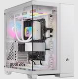 Corsair 6500X Mid-Tower Dual Chamber PC Case - White