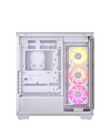 CORSAIR iCUE LINK 3500X RGB Tempered Glass Micro ATX , White