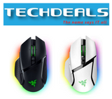 Razer Basilisk V3 Pro - Ergonomic Wireless Gaming Mouse Black | White