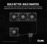 CORSAIR iCUE LINK RX120 120mm PWM Fans Starter Kit, Triple Fans