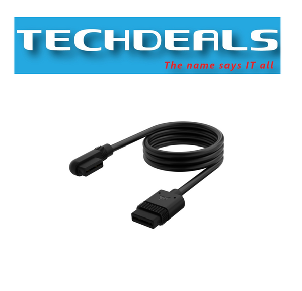 CORSAIR iCUE LINK Slim Cable, 600mm (90 Degrees Connector)