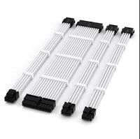 Tecware FLEX PSU Sleeved Extension V2 - 24pin / 4+4pin / 6+2pin*2 - White