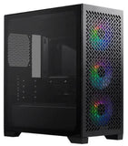 COOLERMASTER ELITE 302 m-ATX CASE WITH T.G 4 FANS - BLACK | WHITE