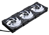 Phanteks D30 120mm PWM Fan, DRGB, Black, 3Pack