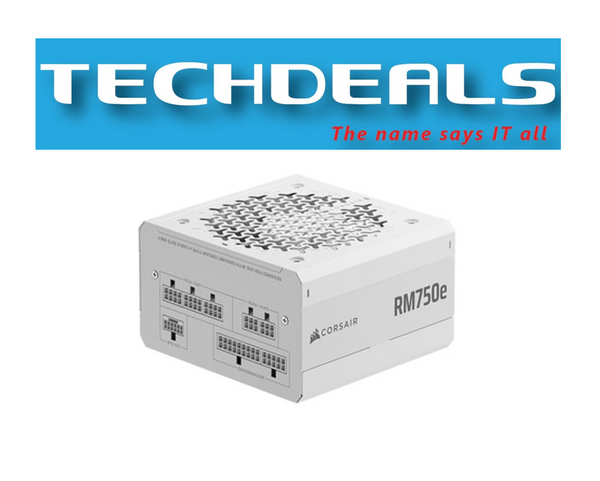 CORSAIR RMe Series RM750e Fully Modular Cybenetics Gold ATX 3.1 Power Supply - WHITE