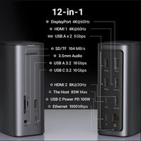 Ugreen 90325 12-in-1 USB-C Multifunction Docking