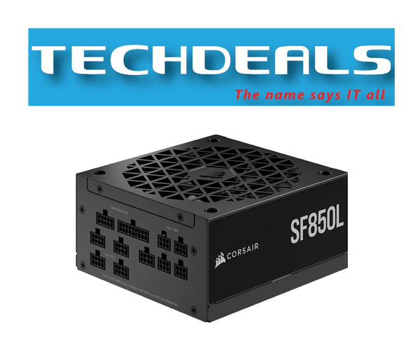 Corsair SF850L Fully Modular Low-Noise SFX Power Supply - ATX 3.0 & PCIe 5.0 Compliant - 80+ Gold