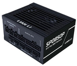 Lian Li SP1000P SFX Platinum Black- 80 Plus Platinum /Full Modular/Jap Capacitors/ATX 3.1/ PCIE 5.1 & 12V-2×6