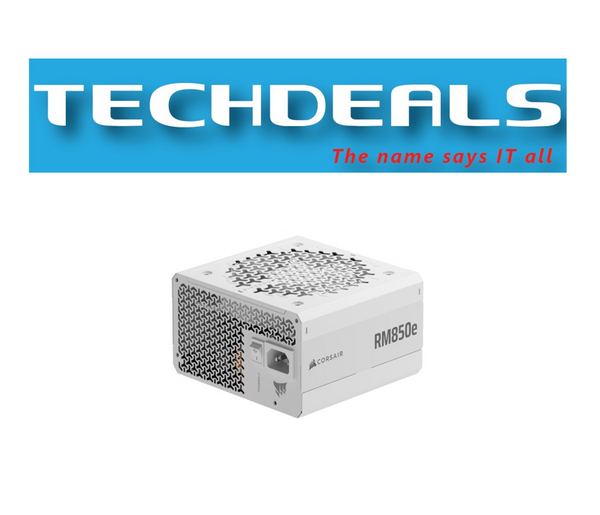 CORSAIR RMe Series RM850e Fully Modular Cybenetics Gold ATX 3.1 Power Supply - WHITE