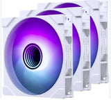 Phanteks M25 G2 140mm, PWM fan, DRGB, White , 3pack