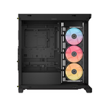 CORSAIR FRAME 4500X RS-R ARGB Panoramic Glass Mid-Tower PC Case, Black