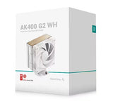 Deepcool AK400 G2 White WoodGrain Top Cover Cpu Cooler