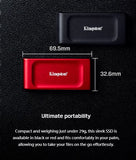 Kingston XS1000 Portable SSD USB3.2 Gen2 | BLACK | RED |