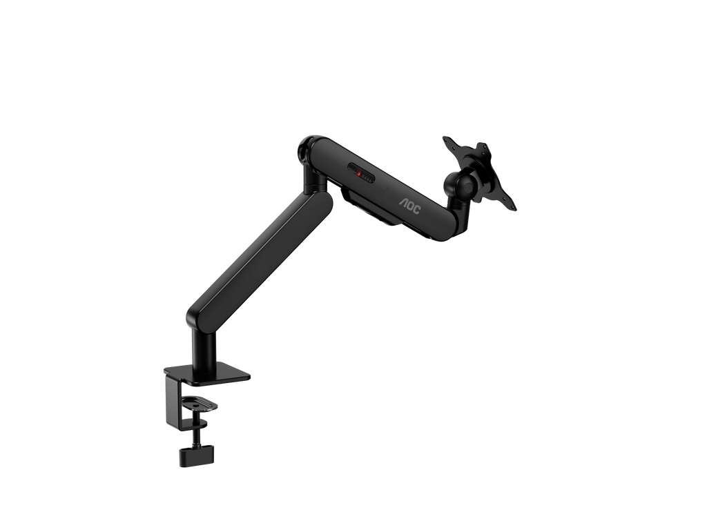 AOC SINGLE MONITOR ARM 17-34” - Black | Grey | Pink | Silver | White