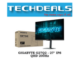 Gigabyte G27Q2 27" IPS QHD 200Hz Gaming Monitor