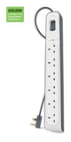 Belkin BSV603af2M 6-Outlet Surge Protection Strip 2M