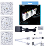 LIAN LI UNI FAN TL 120-3 with controller White