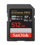 SanDisk Extreme PRO SDXC™ UHS-II Card - 64GB | 128GB | 256GB | 512GB | 1TB