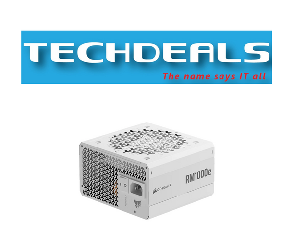 CORSAIR RMe Series RM1000e Fully Modular Cybenetics Gold ATX 3.1 Power Supply - WHITE