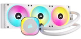 CORSAIR iCUE LINK H150i RGB White Liquid CPU Cooler - 360mm Radiator