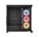 CORSAIR FRAME 4500X LX-R RGB LINK Panoramic Glass Mid-Tower PC Case, Black
