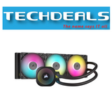 CORSAIR iCUE LINK TITAN 360 RX RGB Liquid CPU Cooler with RX120 RGB fans