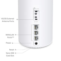 Tp-Link Deco X10-4G(1-pack) 4G+ AX1500 Mesh Wi-Fi 6 Router