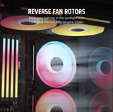 CORSAIR iCUE LINK LX120-R RGB 120mm PWM Reverse Fan Expansion