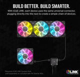 CORSAIR RX RGB Series, iCUE LINK RX120 RGB, 120mm Fan, Single Fan (Expansion Pack)