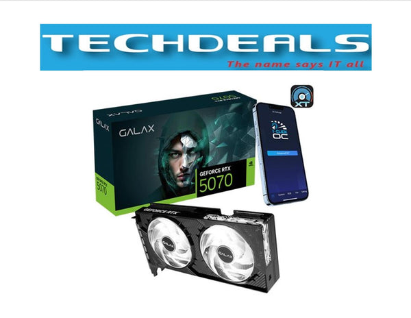 GALAX GeForce RTX™ 5070 1-Click OC 12GB GDDR7 192-bit DP2.1b*3/HDMI 2.1b/DLSS 4