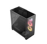 CORSAIR FRAME 4500X LX-R RGB LINK Panoramic Glass Mid-Tower PC Case, Black