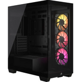 CORSAIR 3500X Tempered Glass Micro ATX, Black