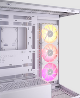 CORSAIR iCUE LINK 3500X RGB Tempered Glass Micro ATX , White