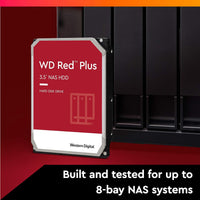 WD Red Plus 2TB NAS 3.5" SATA 6Gb/s HDD