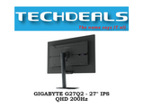 Gigabyte G27Q2 27" IPS QHD 200Hz Gaming Monitor