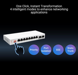 Asus QG-U1080 8-Port 2.5G + 2-Port 10G SFP+ Switch