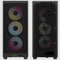Corsair iCUE 2000D RGB Airflow Mini-ITX Case, Black