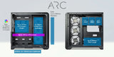 Tecware ARC ARGB 4F - Omni Link | Black | White